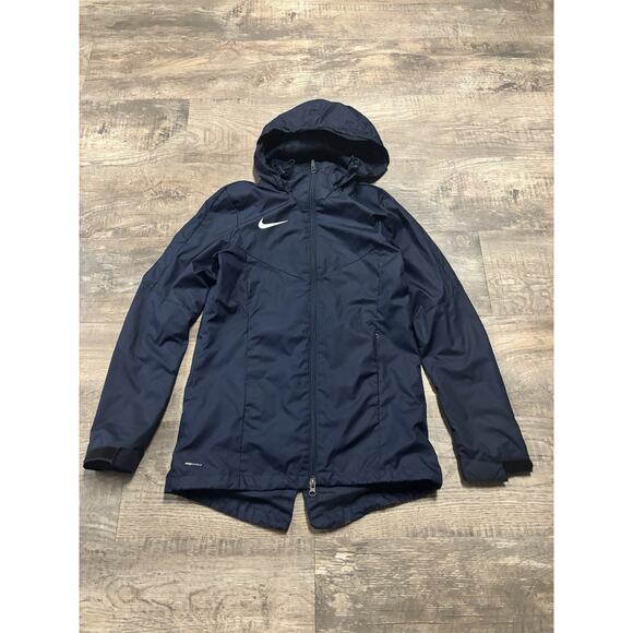 Nike Jackets & Blazers - Nike Women's Navy Raincoat